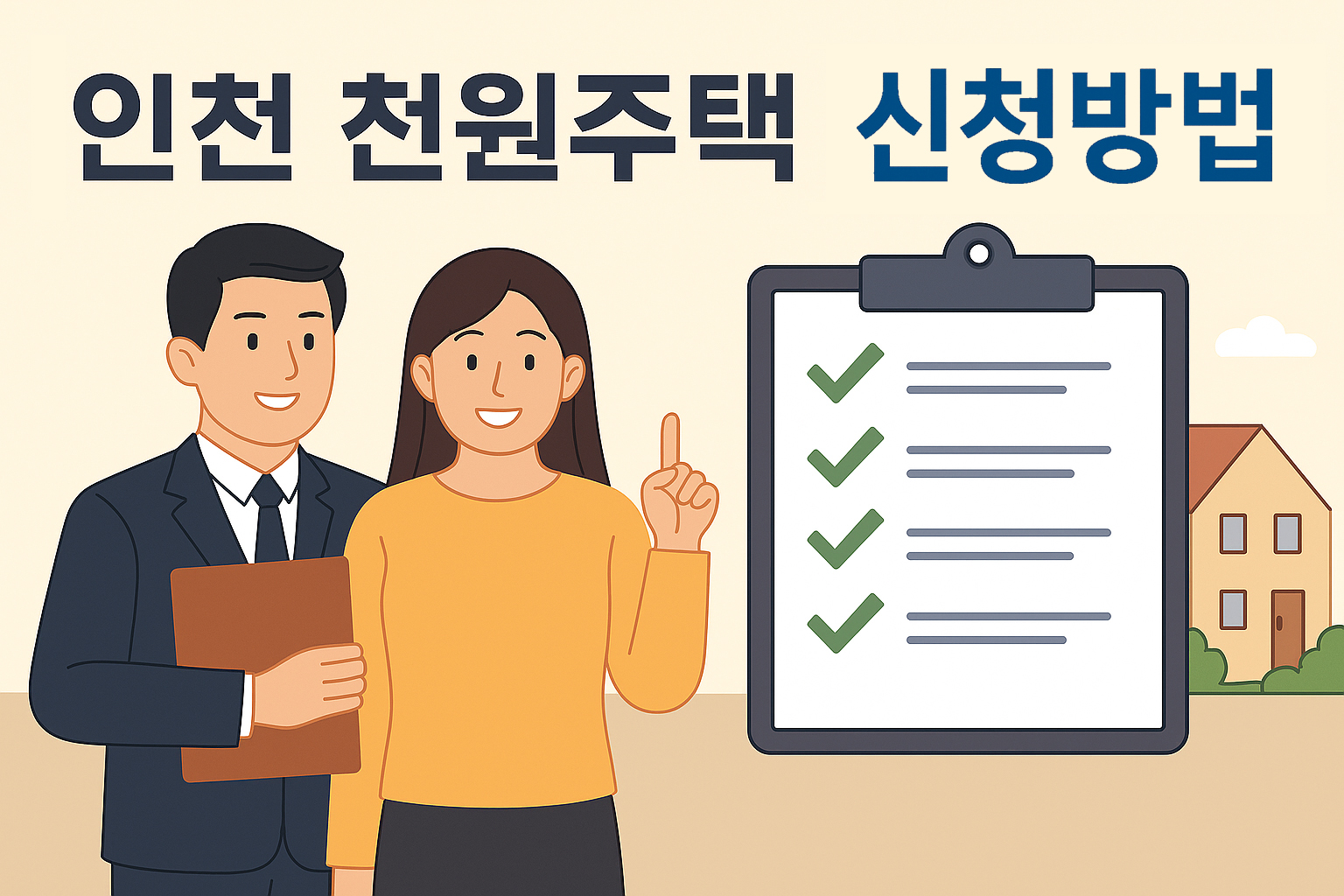 인천 천원주택 신청방법 | 2025년 신혼부부 공공임대 혜택 총정리